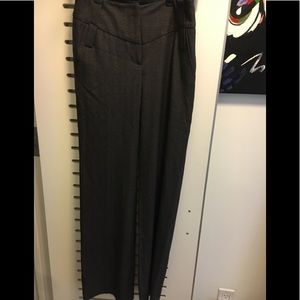 High waisted straight-leg pants